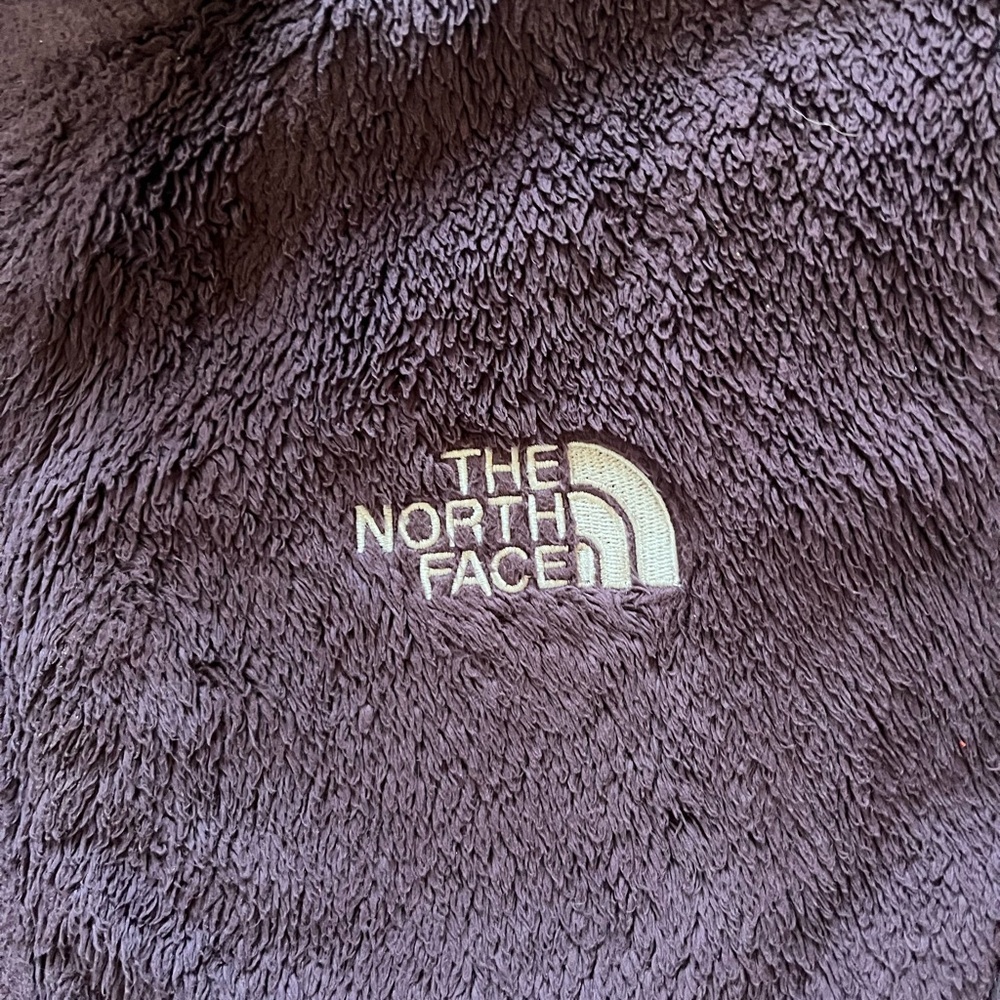 The North Face Dark Purple Sherpa Full Zip Jacket Women’s Small - Picture 3 of 8